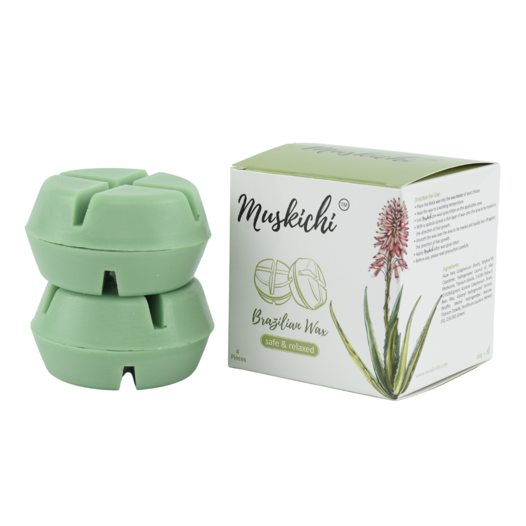 brazilian wax - aloe vera (200 gms)