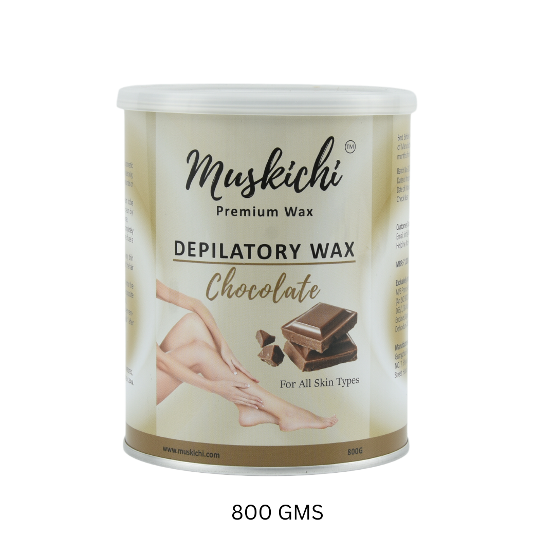 depilatory wax chocolate 800 gm